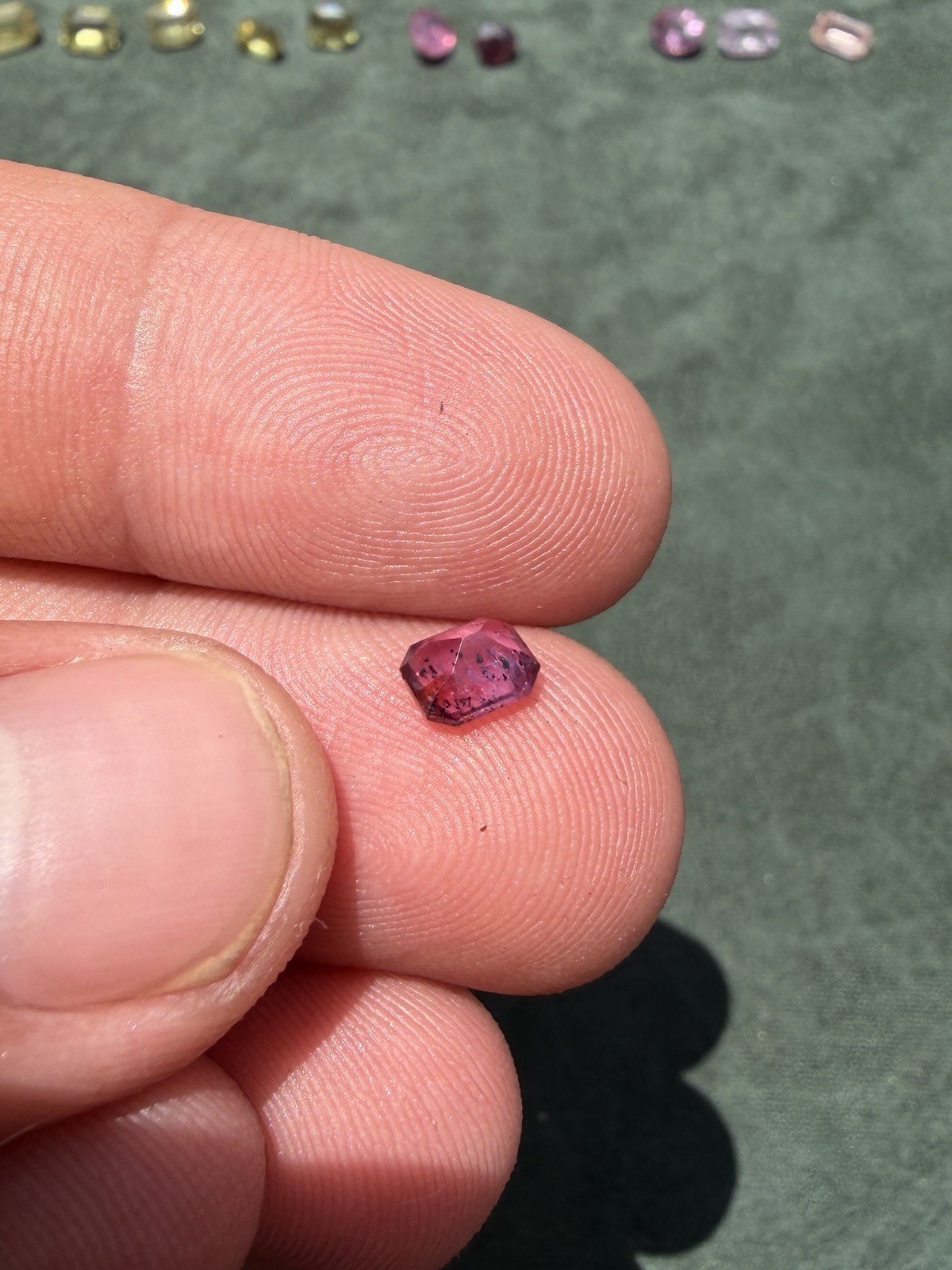 0.96 ct Octagon Ruby | 5.7 × 4.7 × 3.3 mm