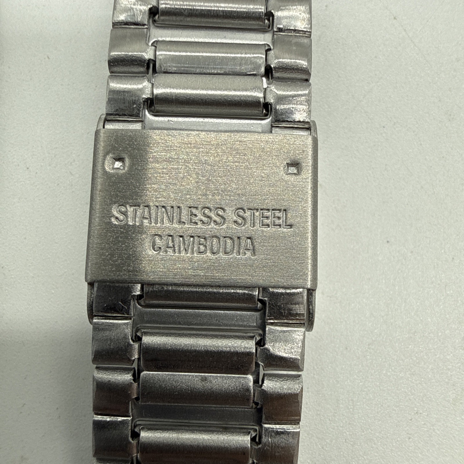 Casio OEM A158 A164 A168 Original Bracelet Stainless Steel Replacement Band NEW
