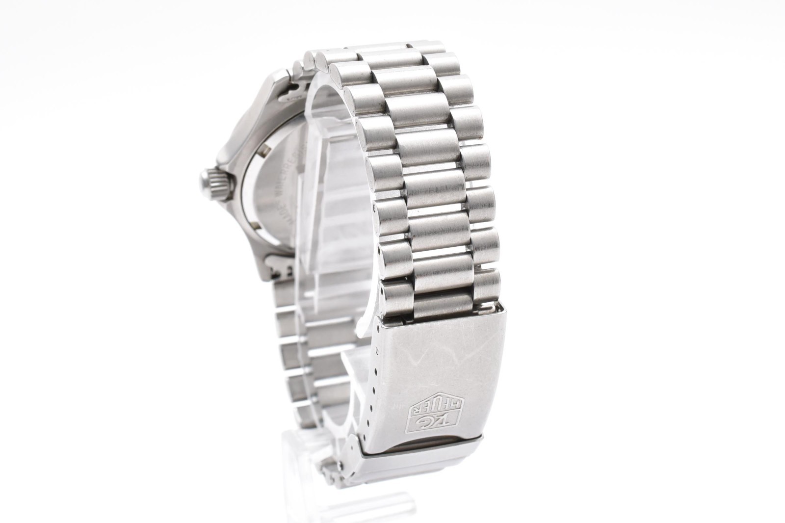 TAG Heuer 2000 962.213R White Dial Cream Patina 200M Diver 34mm Mens Watch