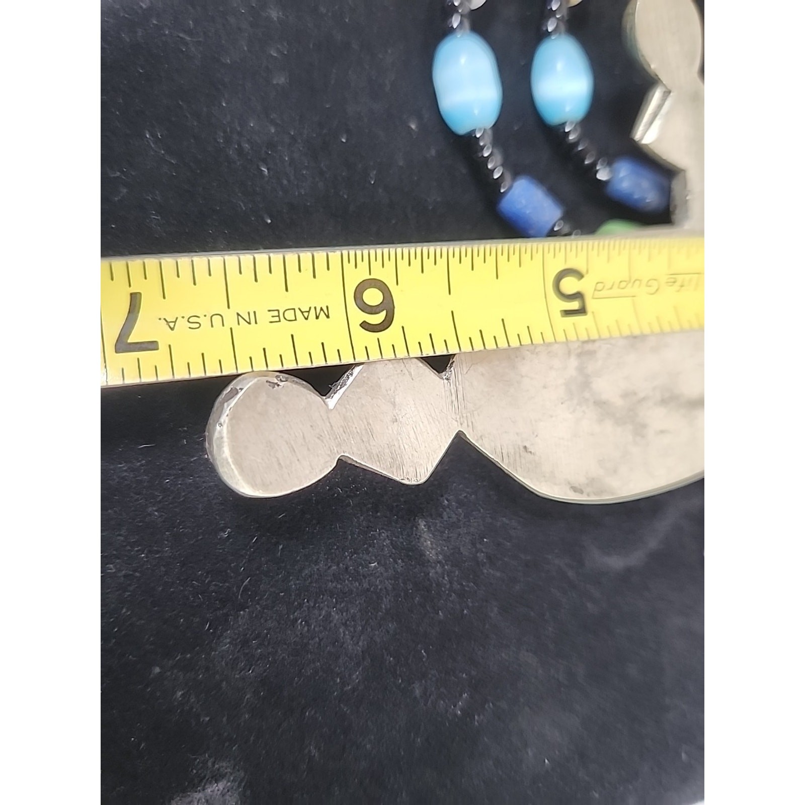 Tuareg Cross Pendant Traditional Ethnic Tribal Beaded Traditional Necklass