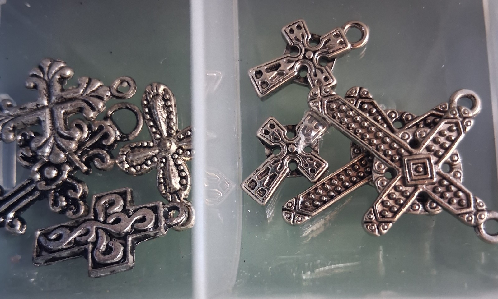 HUGE Mixed Charm Lot, Watch Faces W/batt, Toggles, Jump Rings, Clasps