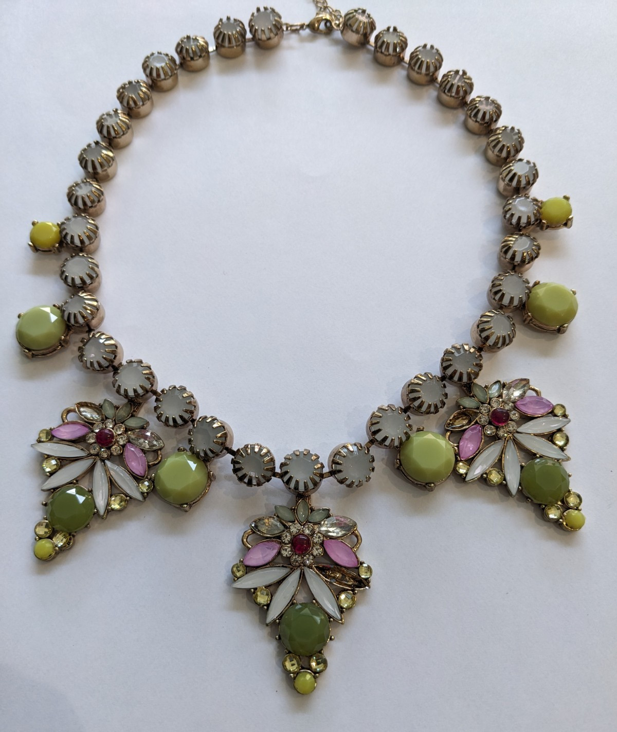 Statement Colourful Collar Necklace from Accessorize: Multicoloured