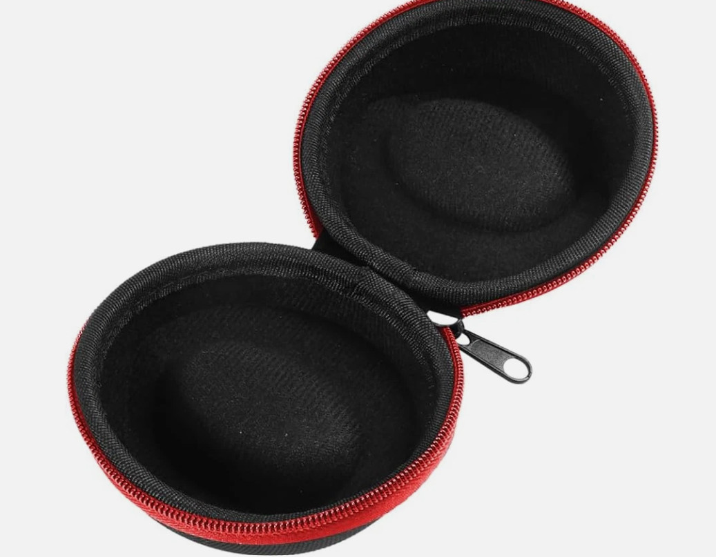 Pack of 2 Zipper Travel Watch Cases Single Watch Storage Boxes for Wristwatches