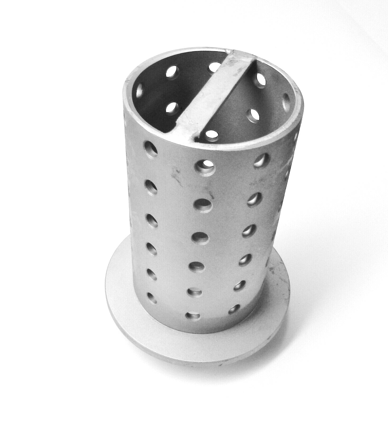 Flask Perforated 3-1/2″ x 7″ Casting Flask Vacuum Casting Stainless 4.3mm Wall