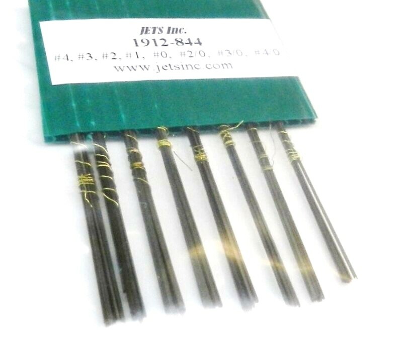 Jewelers Saw Blades Swiss 8 Dz Piercing Saws Assorted Range #4 to #4/0 Blades
