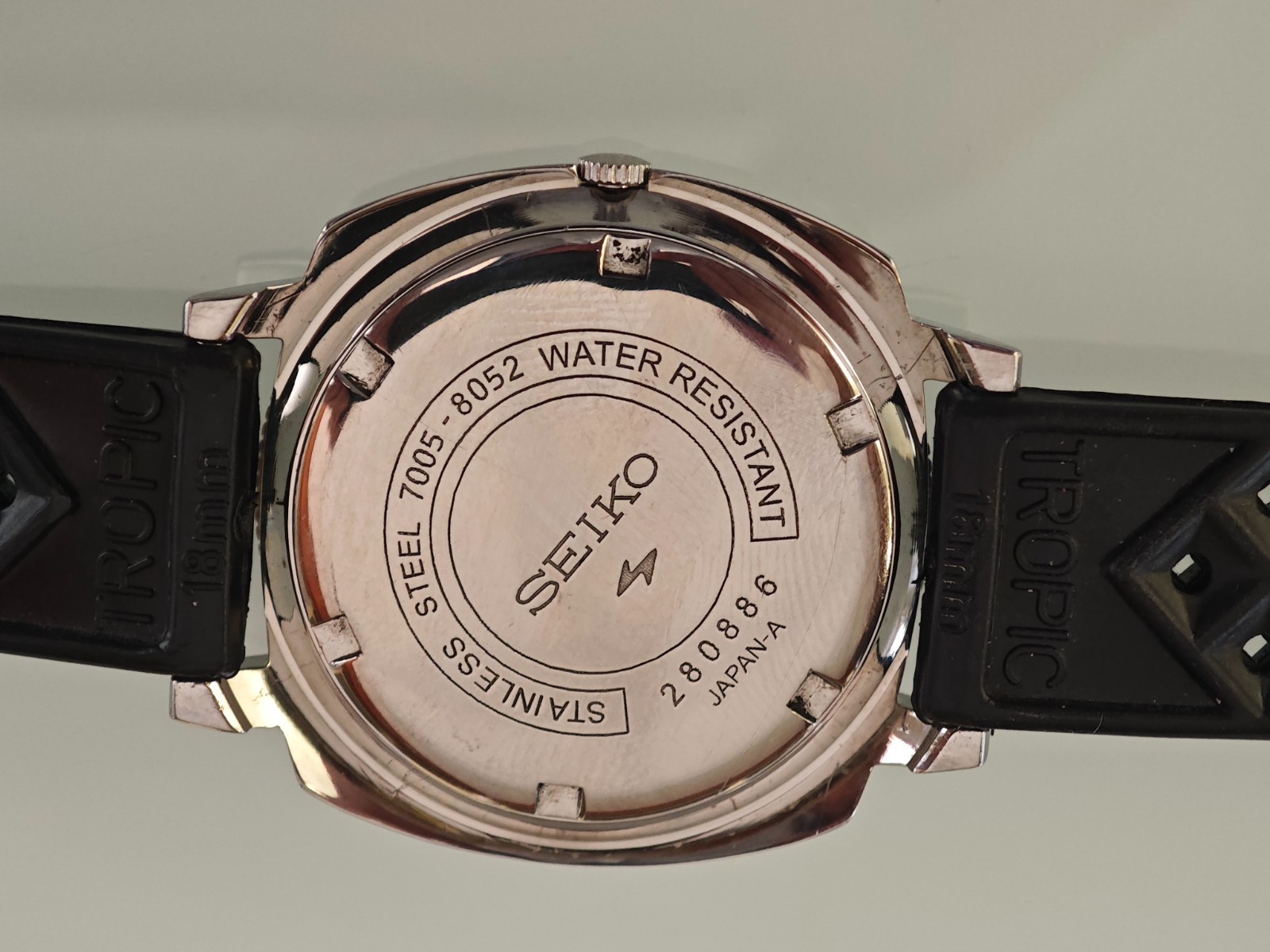 SEIKO 7005-8052 Poor Man 62MAS Diver Automatic Vintage 1970s