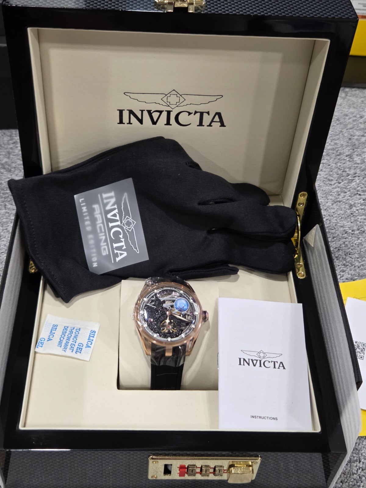 🔥Invicta 69530 Celestial Naosia 45mm AUTOMATIC Men’s Watch w/Skeleton Dial