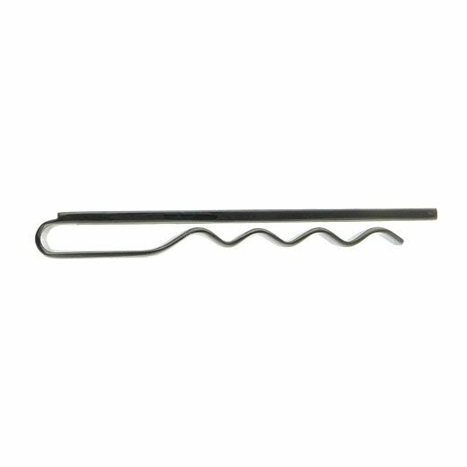 MONTBLANC BLACK SPIDER WEB TIE BAR CLIP STAINLESS STEEL 114710 BRAND NEW NO BOX