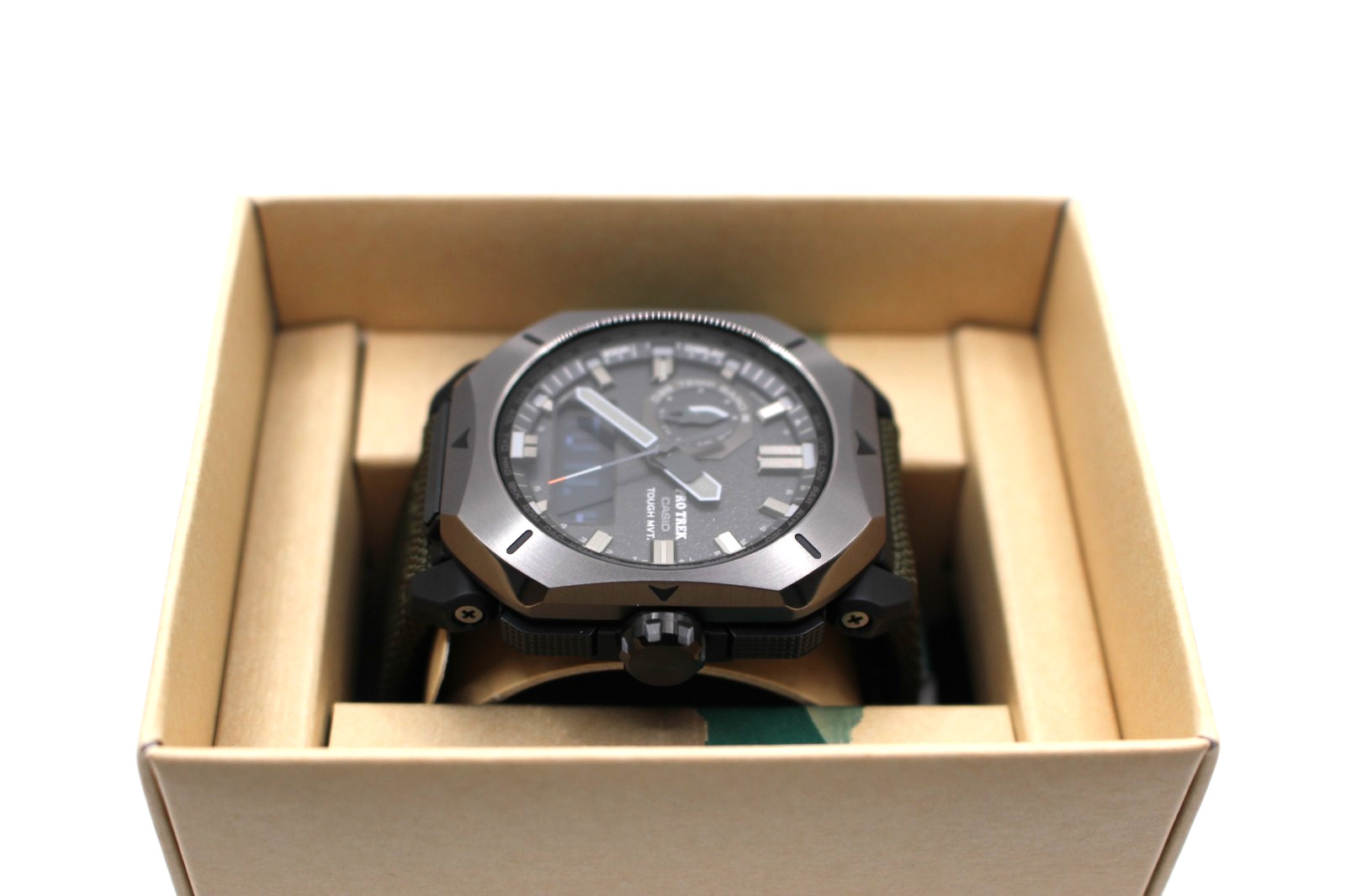 CASIO PRO TREK PRW-6900YB-3JF CORDURA Band Radio Solar Digital Men Watch Gift