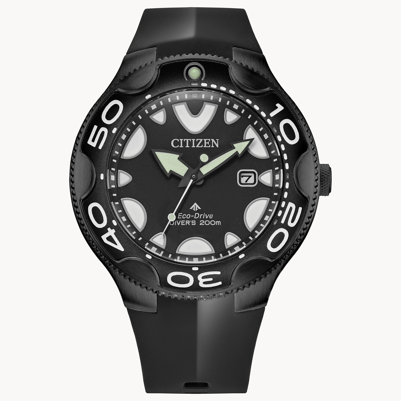 BNIB Citizen Promaster ORCA Black Polyurethane Collector Watch BN0235-01E