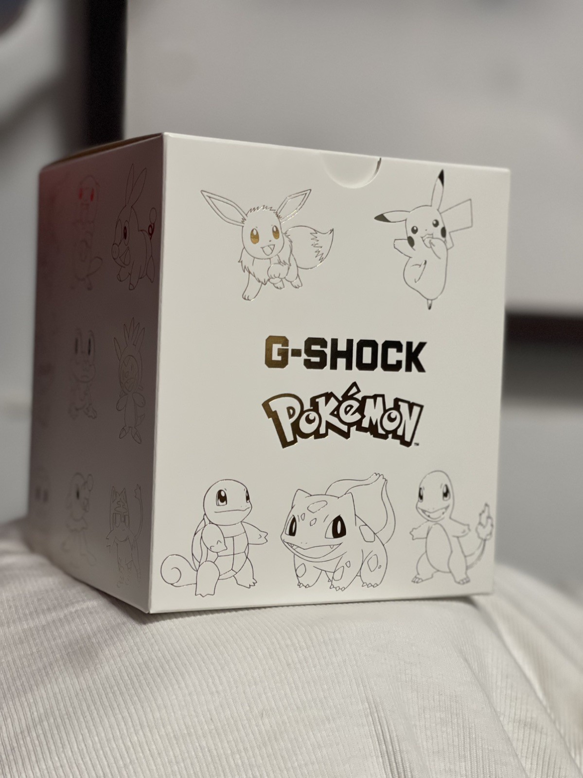 Casio G-SHOCK x Pokémon GA-110PKM-7A 30th Anniversary White IN HAND New