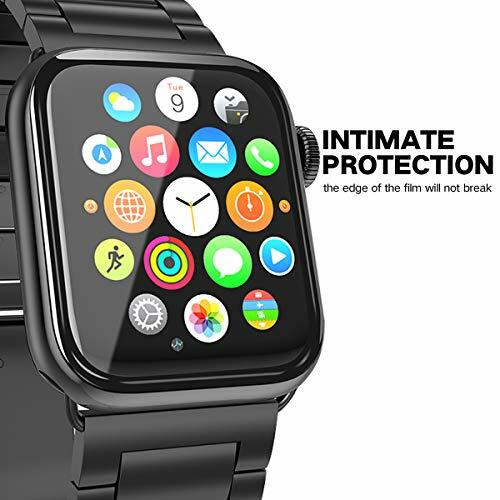 Band Strap +Screen Protector For Apple Watch 7/SE/6/5/4/3/2 iWatch 44/42/40/38MM