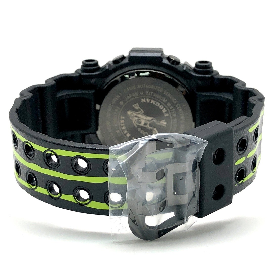 G SHOCK GW 8200TPF 1 FROGMAN Poison Dart Frog Fluorescent Green Spray Paint Rele