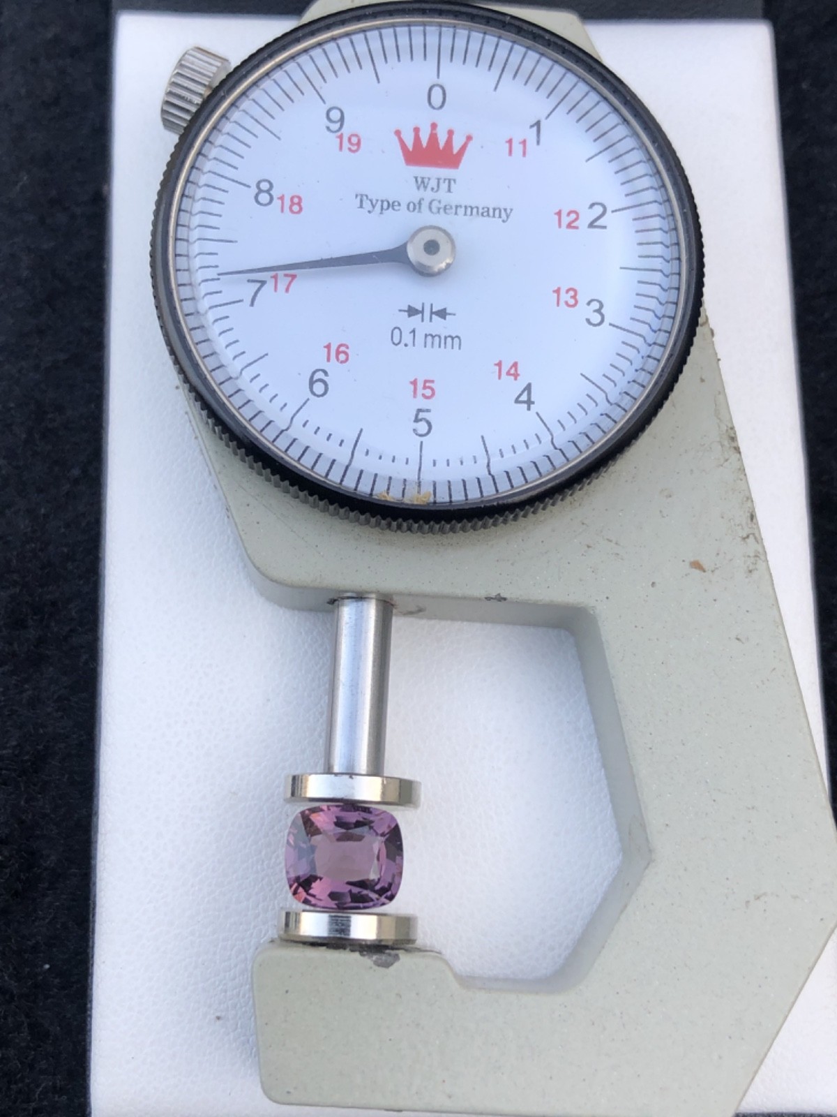 Natural Burmese Spinel 2.13 Ct Cushion Cut Purplish Pink Untreated Loose Gem