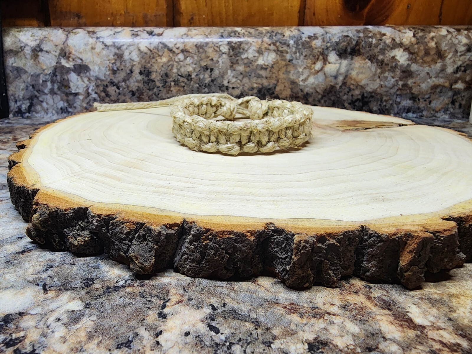 Thick Handmade Hemp Bracelet
