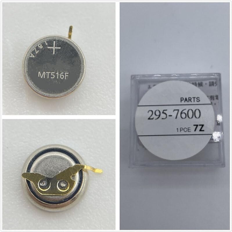 295-7600 MT516F Battery for Citizen Eco-Drive B031 B033 B035 B080 F780 295.7600