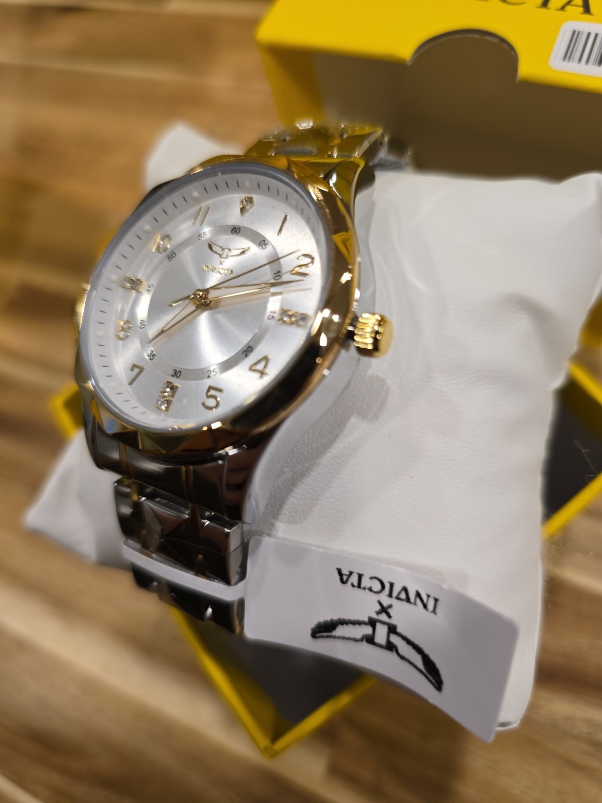 Invicta Specialty I by Invicta Men’s Watch – 41mm Two Tone Silver Dial 69023 New