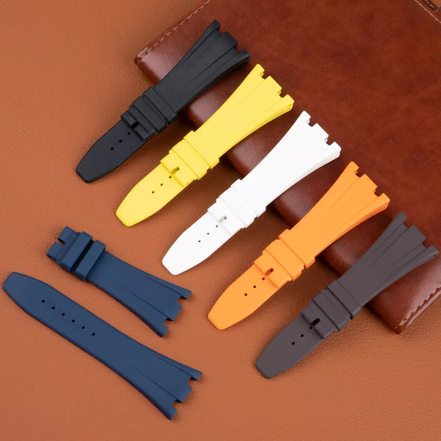 For Audemars Piguet 26170 26176 High End FKM Rubber Strap Soft Watch Band 28mm