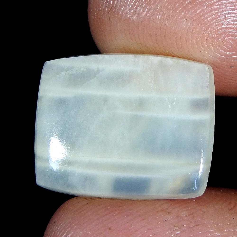 10.45Cts100%Natural Quality Silky Monnstone Cushion Cabochon Loose Gemstone