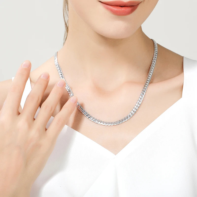 Cadena De Plata 925 Para Hombre TU PUEDES Lucir Elegante Y Atractivo