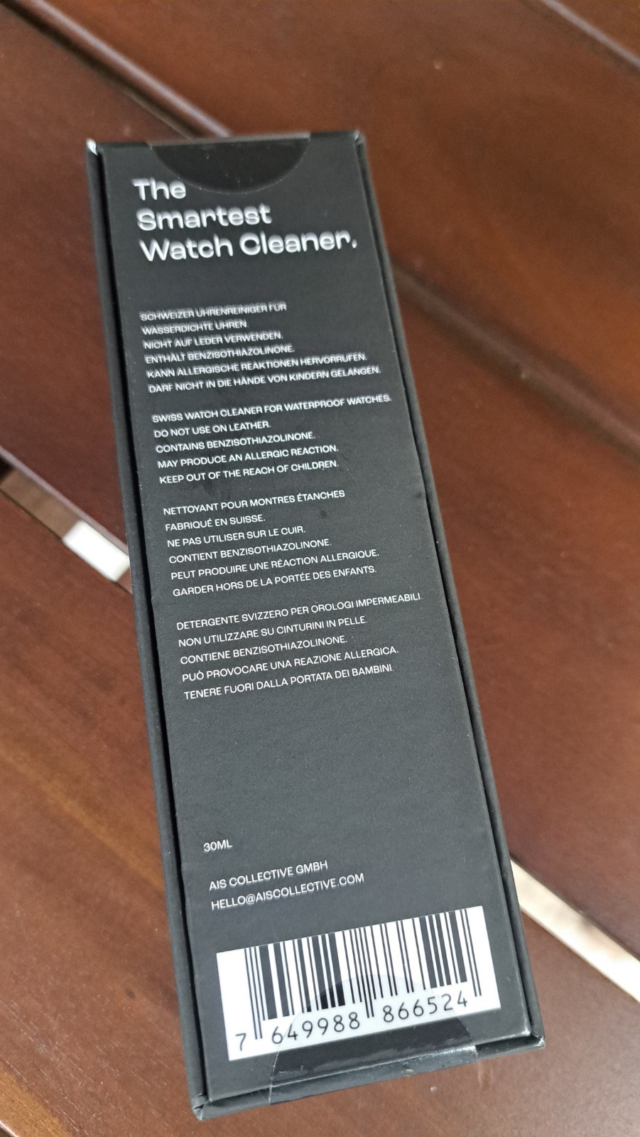 AIS Collective ChronoPen Swiss Made Watch & Metal Cleaner. New in Box.