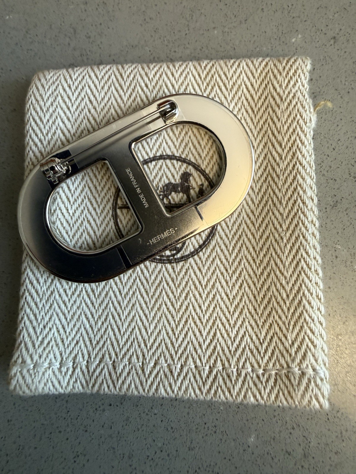 Hermes Chaine d’Ancre Brooch