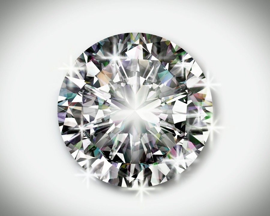 2.00 Carat Round Cut Diamond 8.00 mm AAA Quality!!