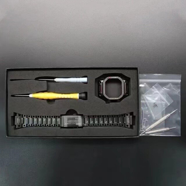 Virtual Armor Mod Kit Strap & Case Replacement for Casio G-SHOCK DW5600 GWM5610