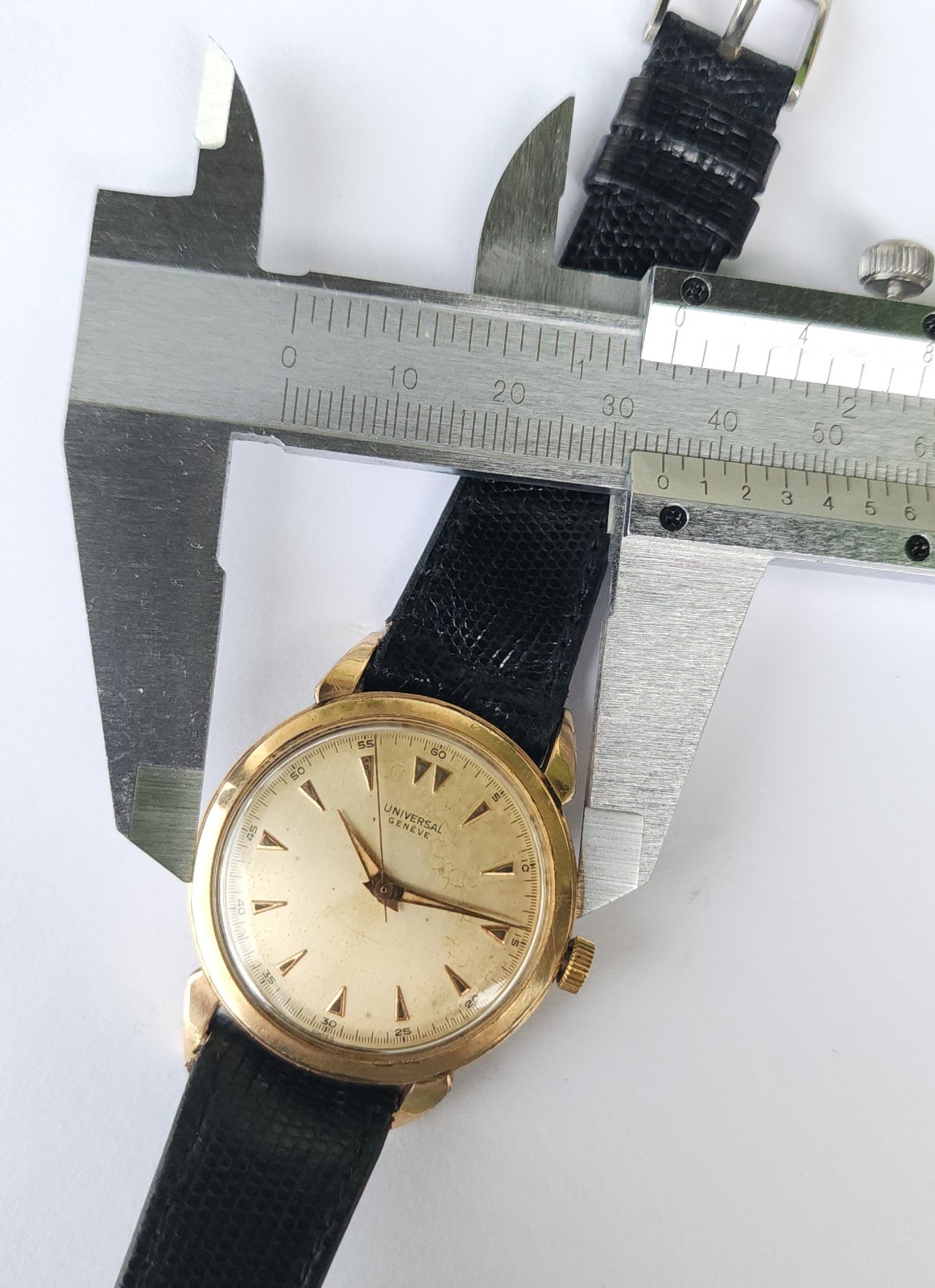 VINTAGE 1950’S UNIVERSAL GENEVE MANUAL CAL 332 Gold Filled MEN’S WATCH