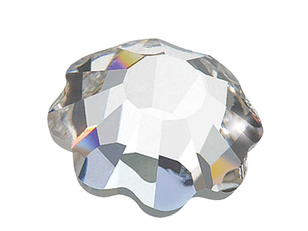Crystal FLOWER Flatbacks, Preciosa Genuine Czech Crystals,ss10, ss16, ss20, ss34