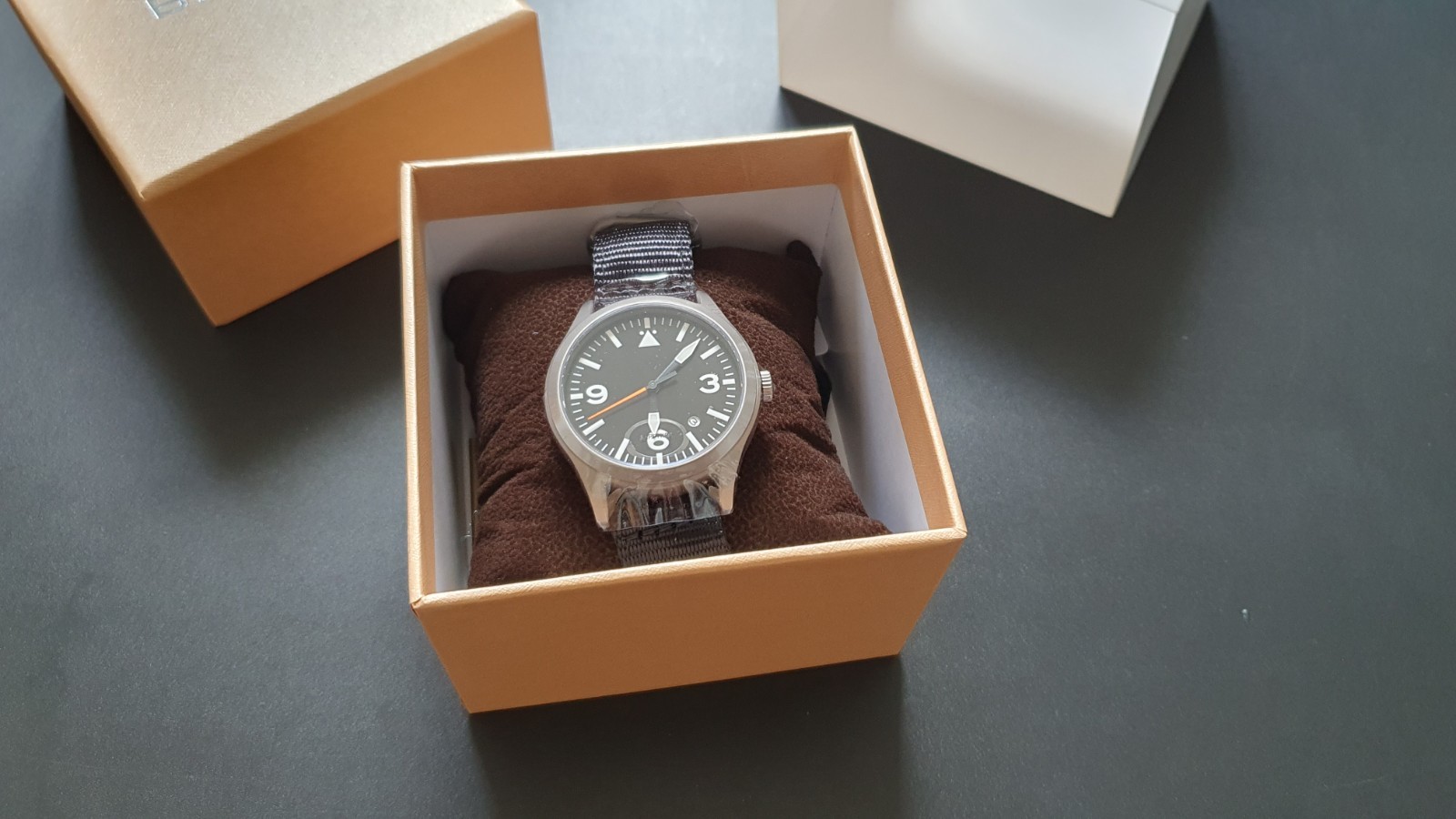 Berny titanium mechanical watch, sinn homage, free UK delivery