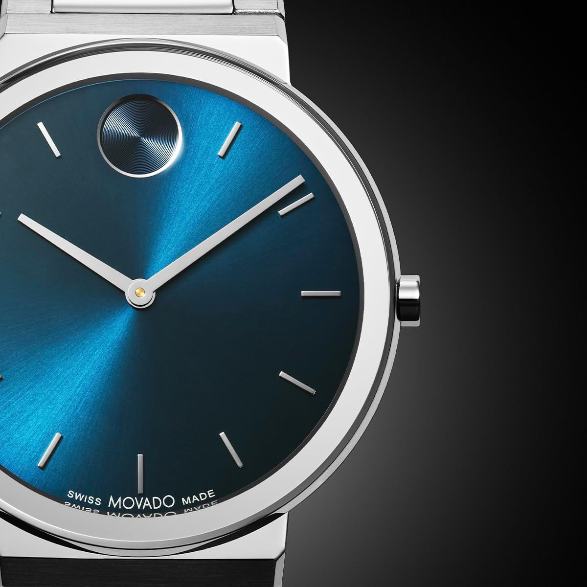 Movado Bold Horizon Ultra Thin Watch for Men and Women – Swiss Made – Water Resi