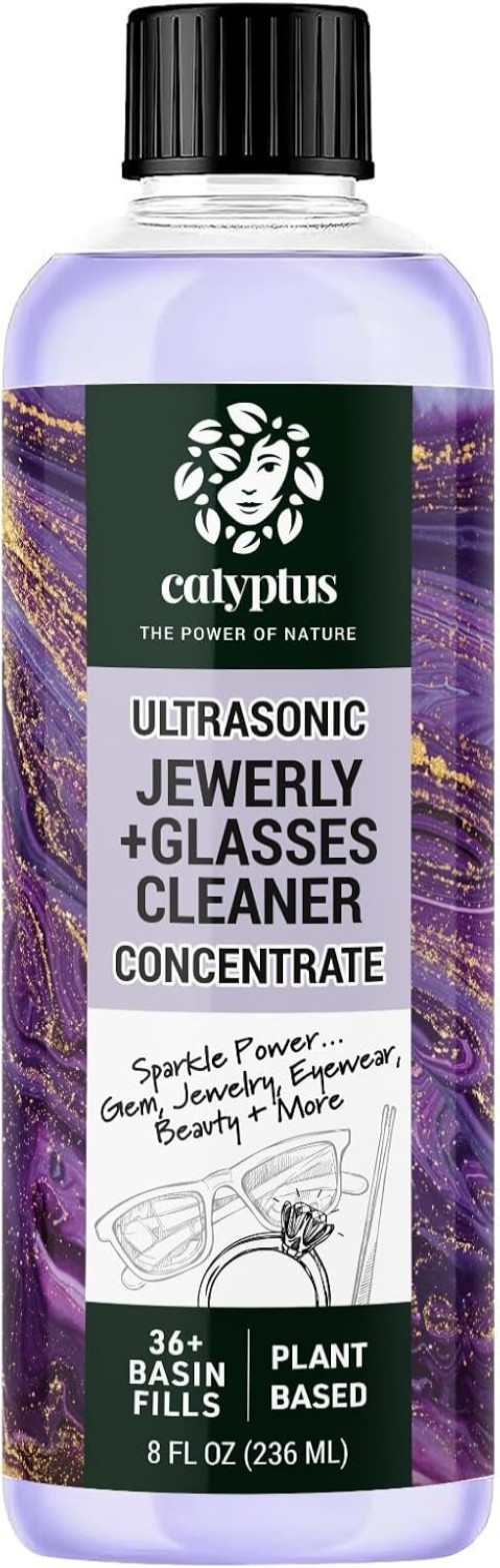 Jewelry Cleaning Solution Concentrate | Professional Power for Use in All Mac…