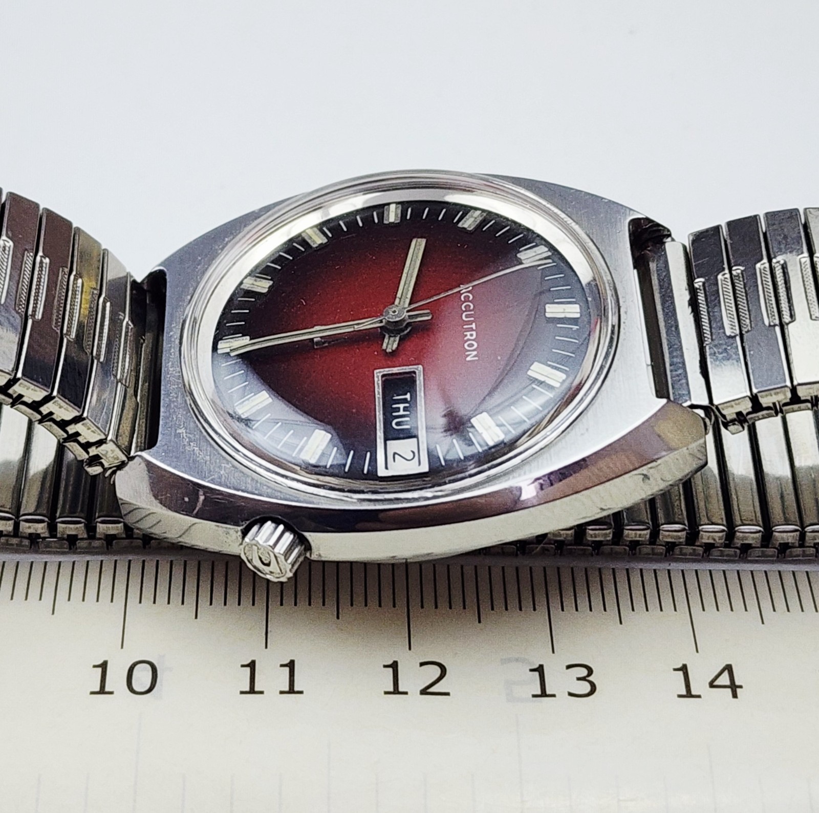 Men’s Vintage 1972 TUNING FORK Watch ACCUTRON Cal.2182
