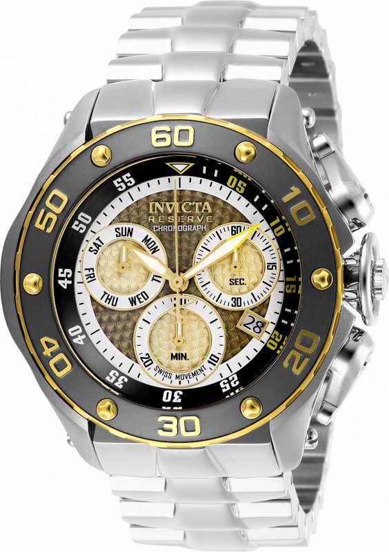 INVICTA NEW SHOP WORN WATCH RESERVE 26570 51.5mm Z60 QUARTZ NO BOX