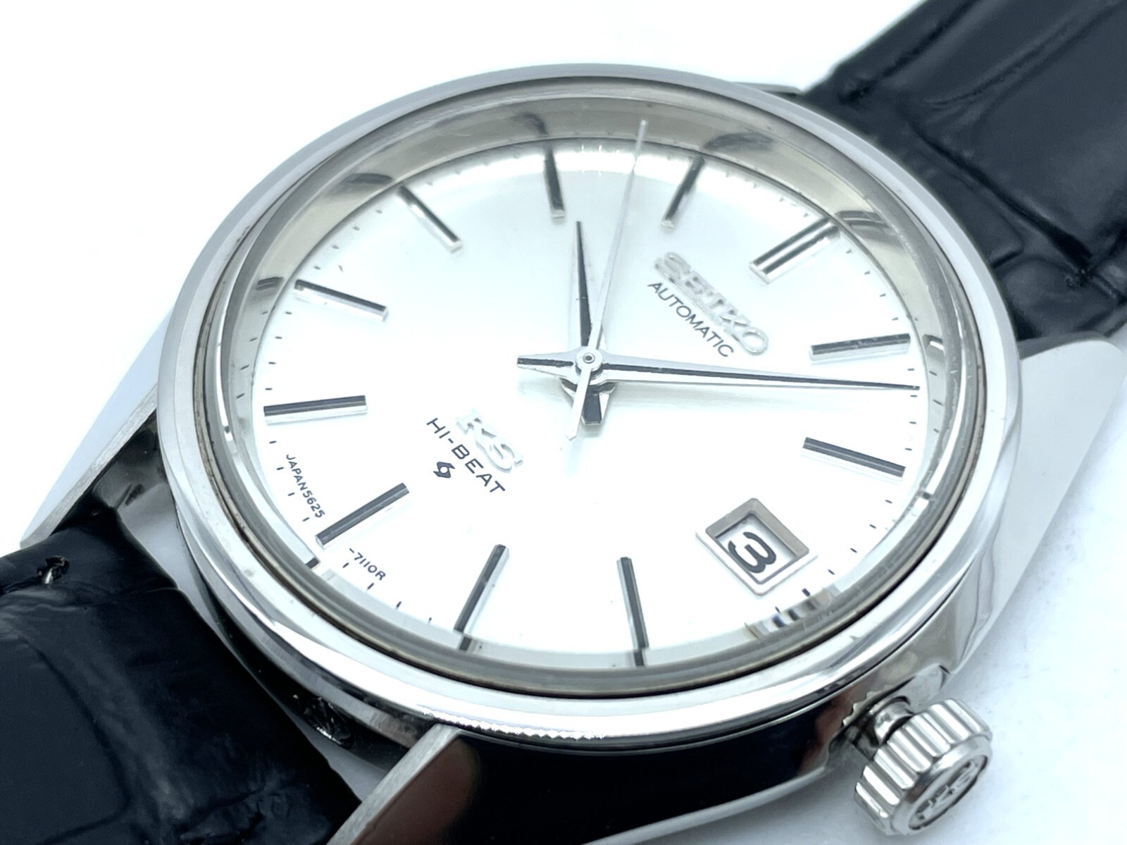 Vintage KING SEIKO Automatic Watch Hi-Beat Medallion 5625-7110 Overhauled