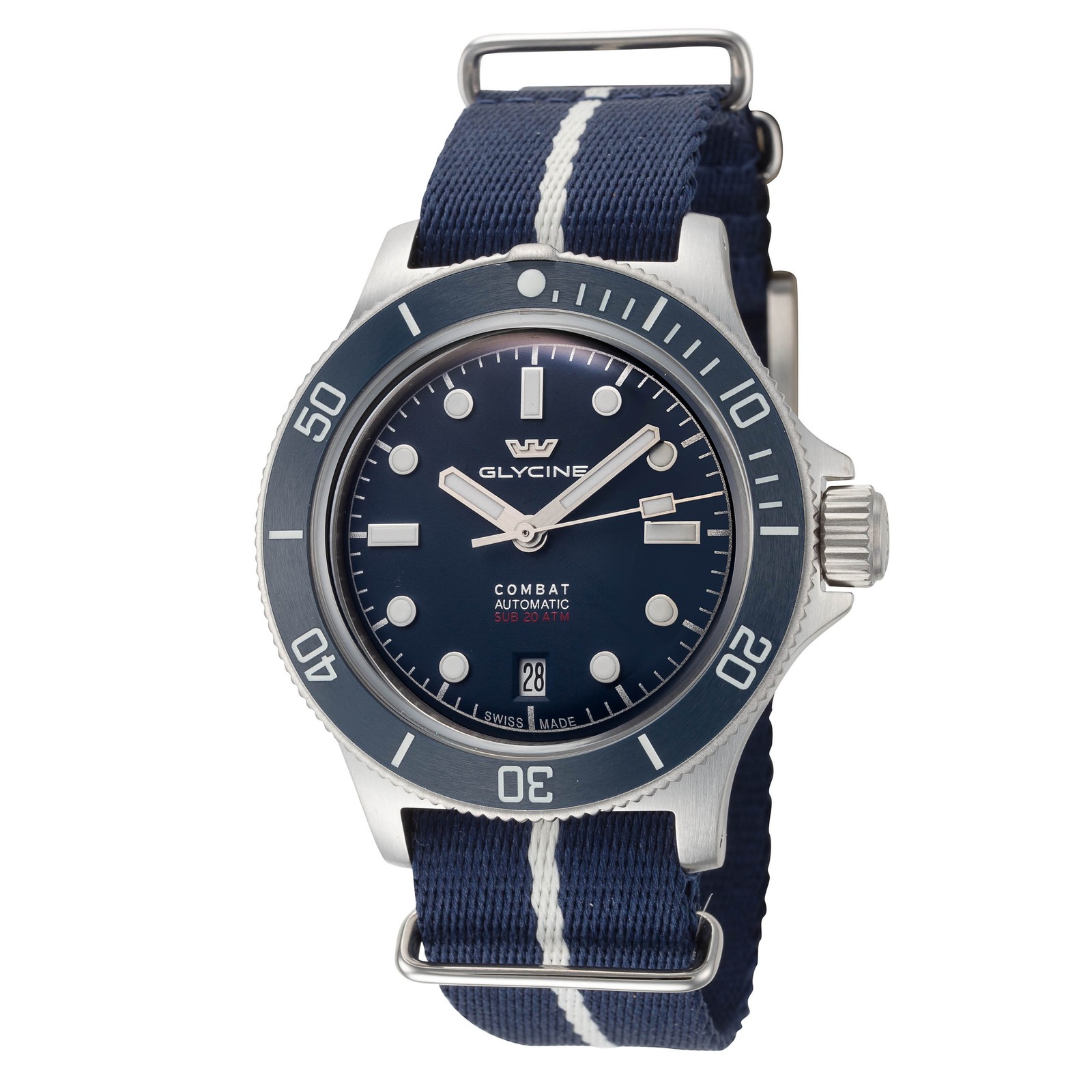 Glycine Men’s Combat Sub Box Ceramic 41mm Automatic Watch GL0524