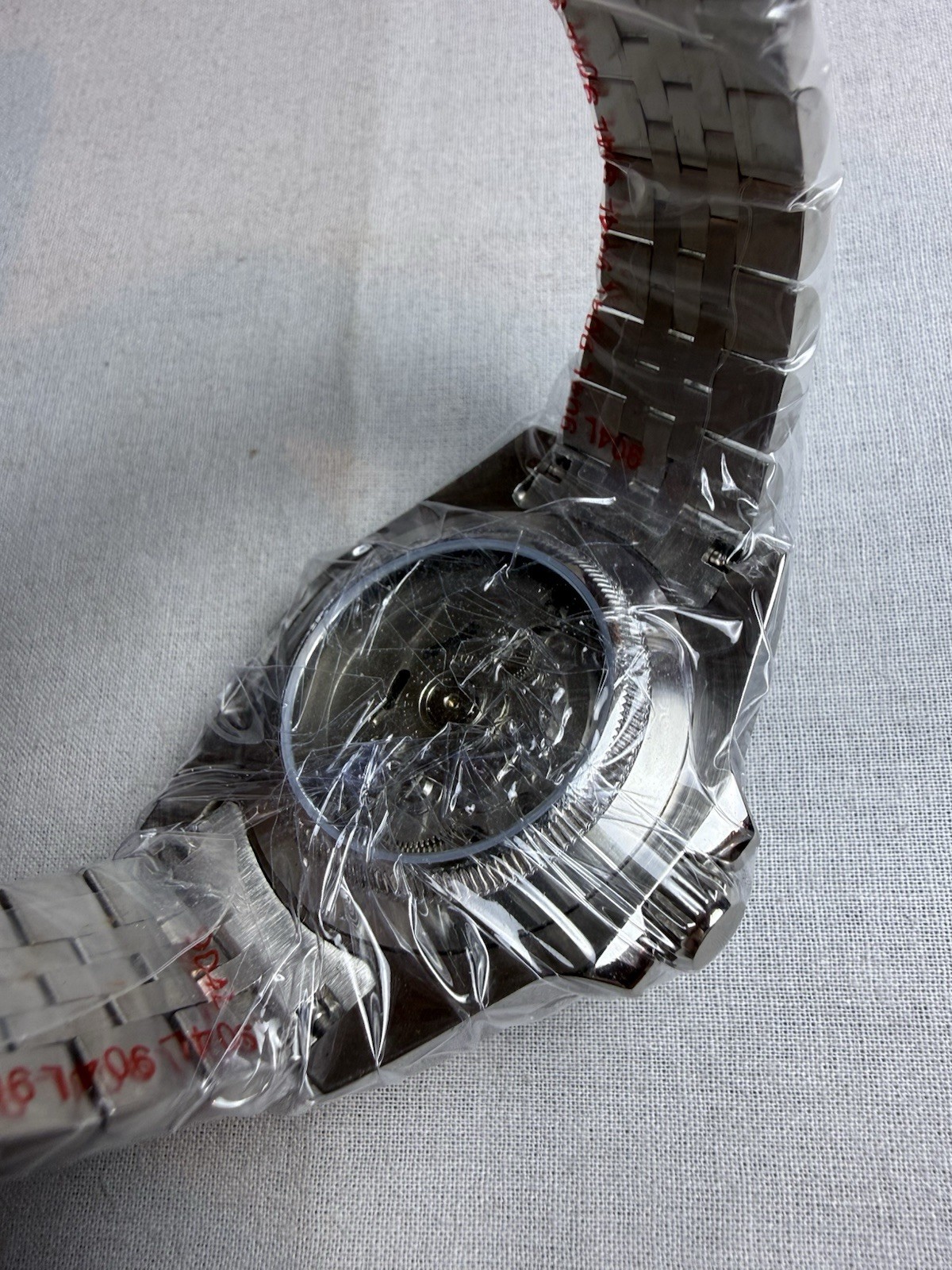 Custom Hand-Built NH34 Automaic GMT Watch MOD Marine Master Japan BL35