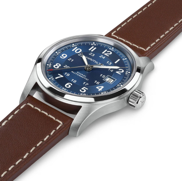 Hamilton Khaki Field Automatic Blue Dial 38mm Men’s Watch H70455540