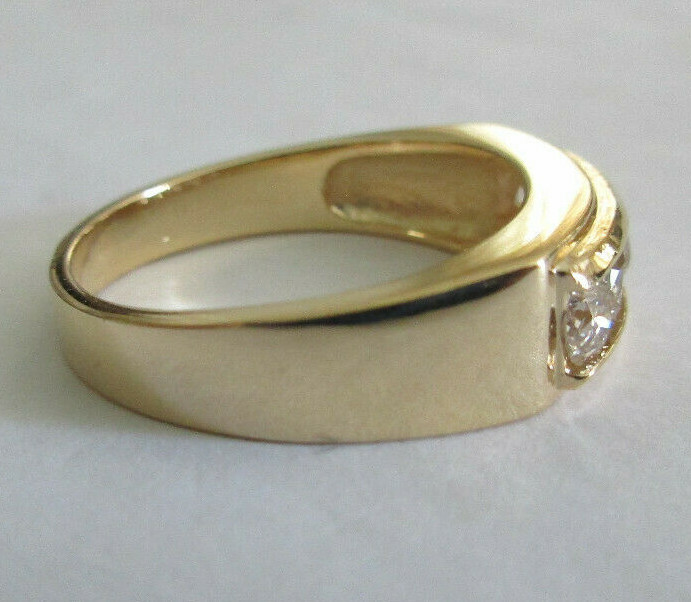 14K Gold Diamond Wedding Band Diamond=1/2 Carat H-SI1 Value=$4,950