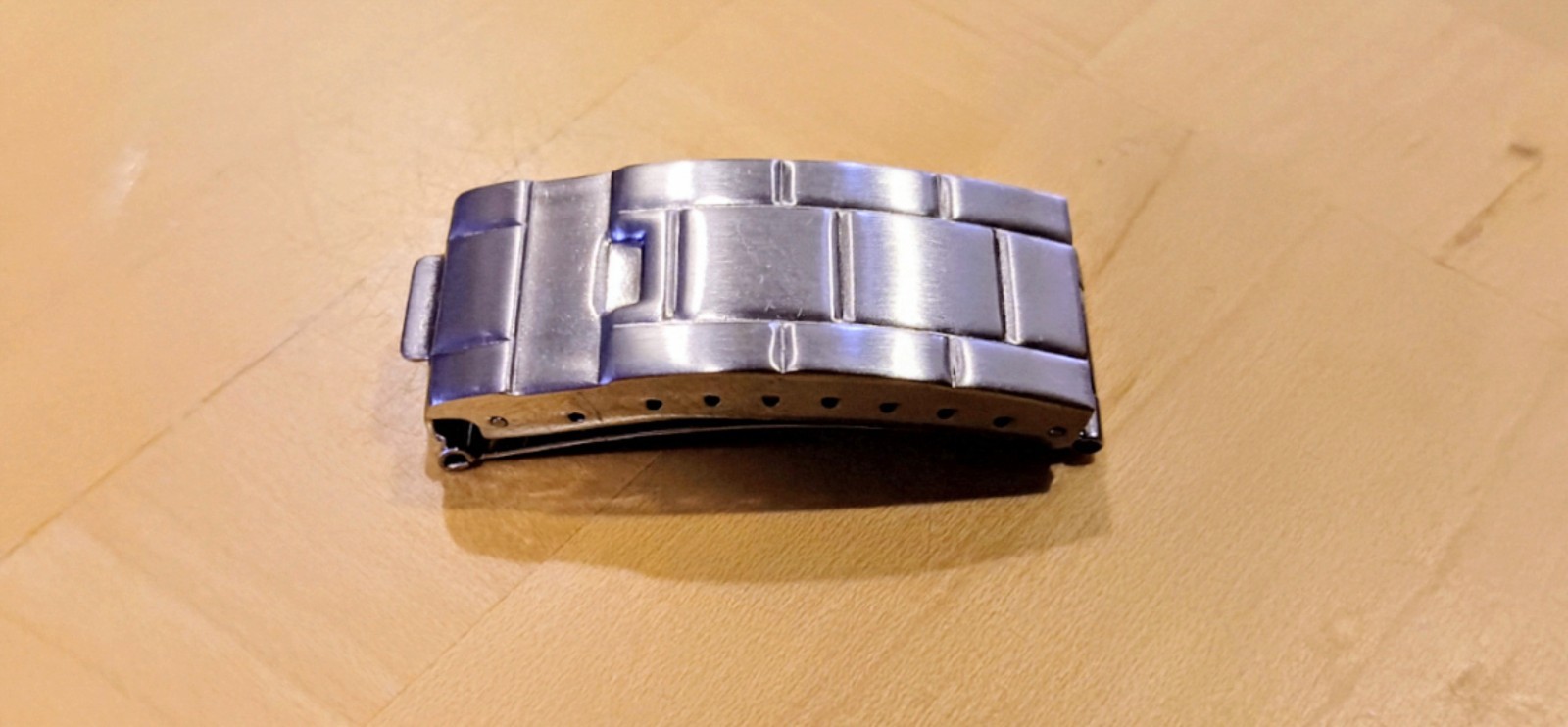 Unmarked Clasp For Rolex 93150 Bracelet, Without Flip Lock, With Diver Extension