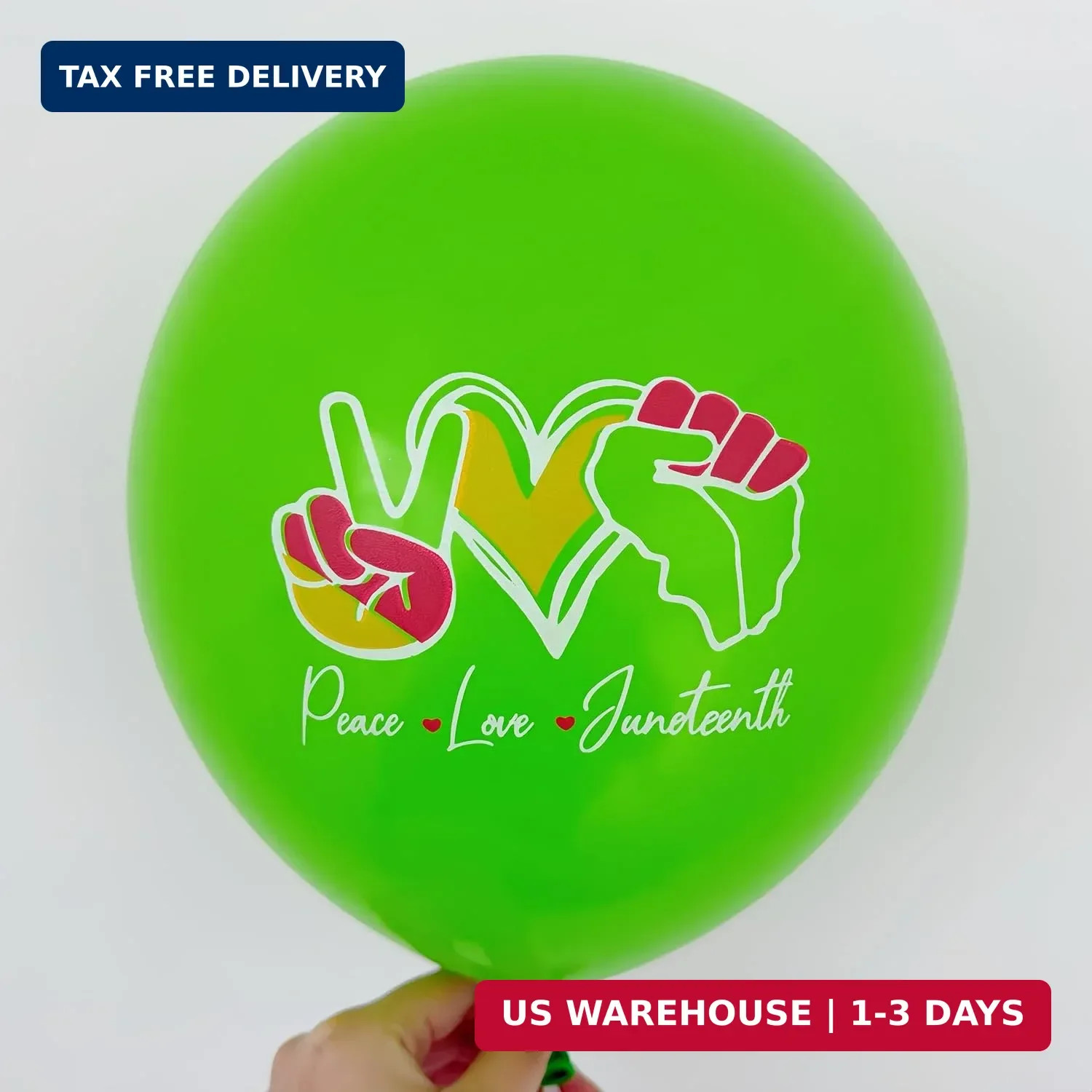 40Pcs Juneteenth/Freedom Day Black History Balloons (Black/Yellow/Red/Green) – A