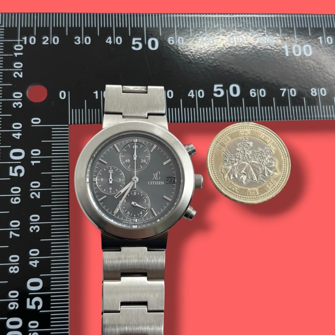 Excellent condition, fully functional Citizen Cross Sea men’s chronograph wa