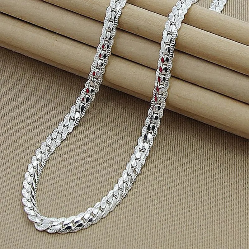 Cadena De Plata 925 Para Hombre TU PUEDES Lucir Elegante Y Atractivo