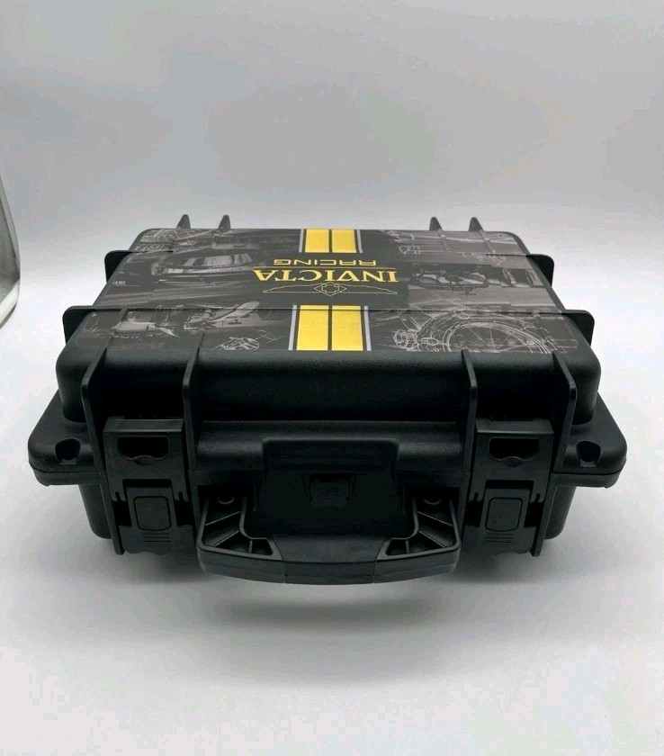 Invicta 8-Slot Dive Impact Watch Case, Racing Team, SKC Black (DC8RT-SKCBLK) NEW