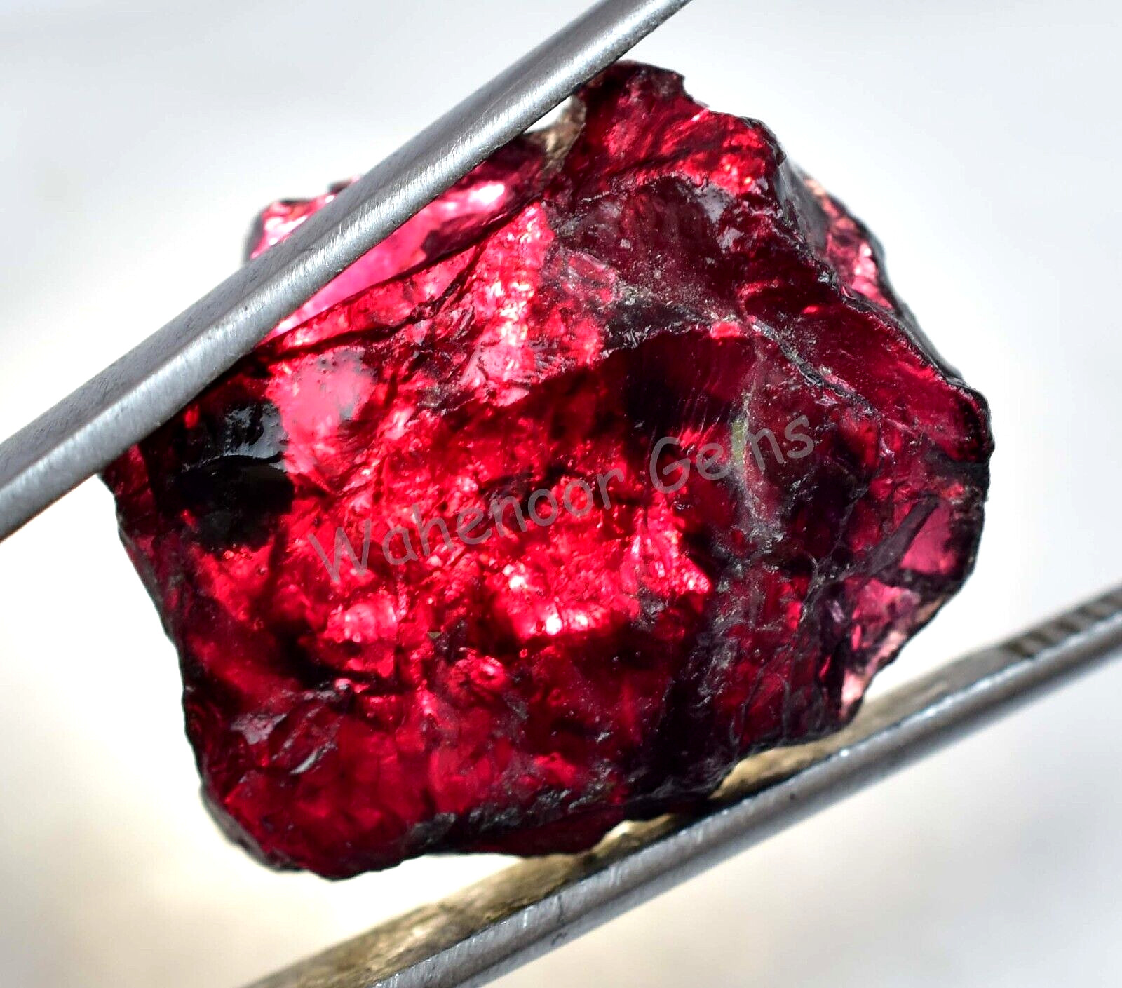 49.30 Ct Natural Red Brown Painite Rough Facet Top Quality Mogok AGL Certified