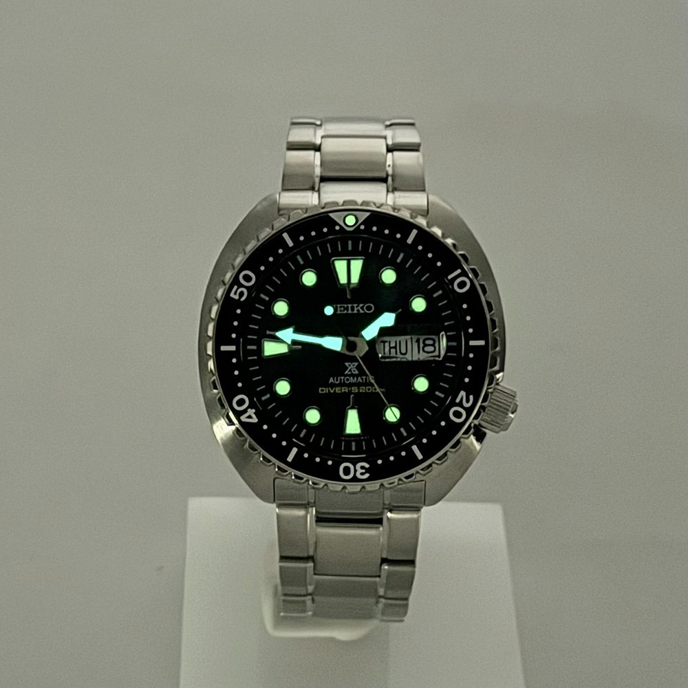 Seiko Prospex Sea Men’s Automatic Turtle Diver Stainless Watch SRPE03