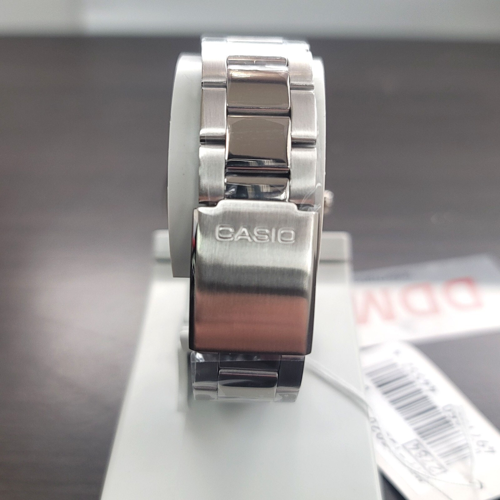 CASIO Men Analog Stainless Steel silver Band Watch Original New MTP-1302D-1A2VDF