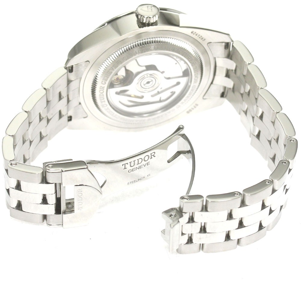 TUDOR Glamour 57100 Double date Silver Dial Automatic Men’s Watch_845791