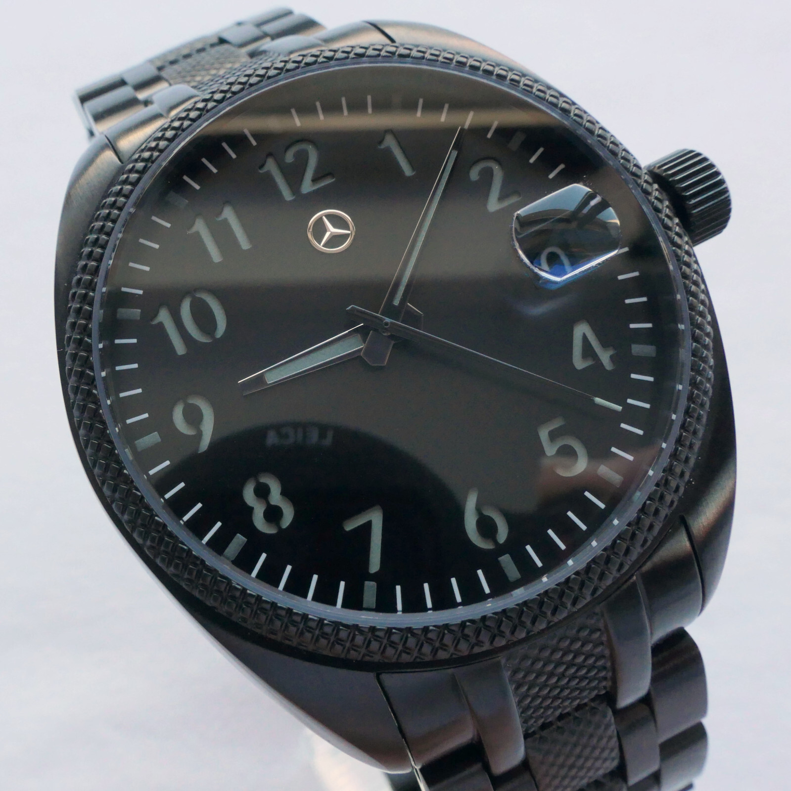 Mercedes Benz Classic AMG Motorsport Racing Black Design Car Accessory Watch